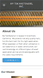 Mobile Screenshot of hytekfasteners.com